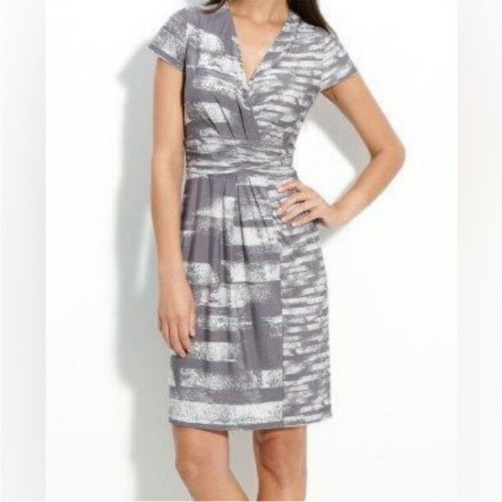 BCBMAXAZRIA Agate Combo Grey Stretchy Alba Dress - Picture 8 of 8
